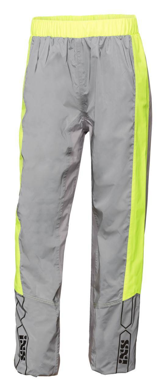 Dežne hlače iXS Silver Reflex-ST, sive/neon rumene