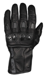Kratke športne motoristične rokavice iXS Talura 3.0, črne