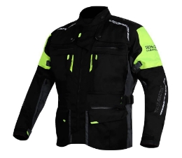 Motoristična airbag jakna Trilobite RIDEKNOW Tech-Air® 2091, črna/rumena