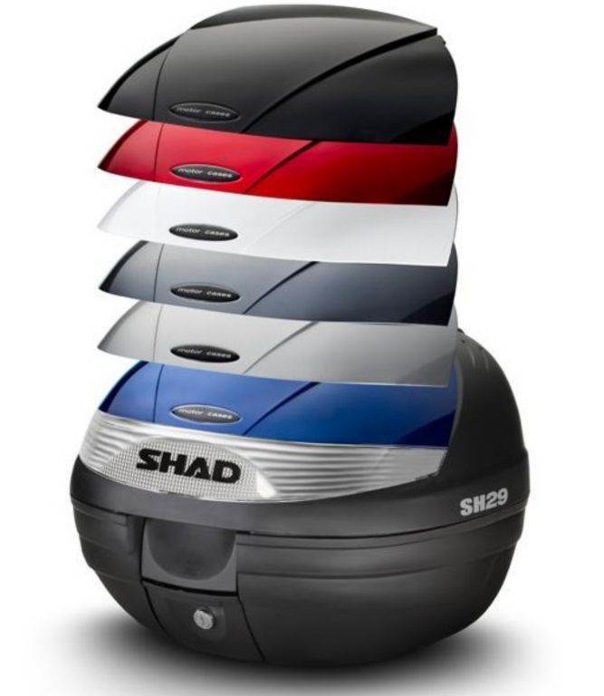 Kovček za skuter/motor SHAD SH29 (29 L), črn/črn