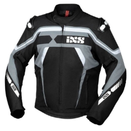 Športna motoristična jakna iXS RS-700 ST, črna/siva