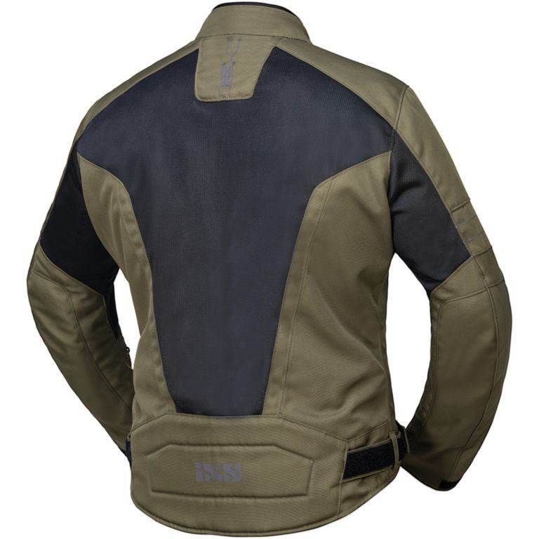 Poletna motoristična jakna iXS Evo-Air, olivna