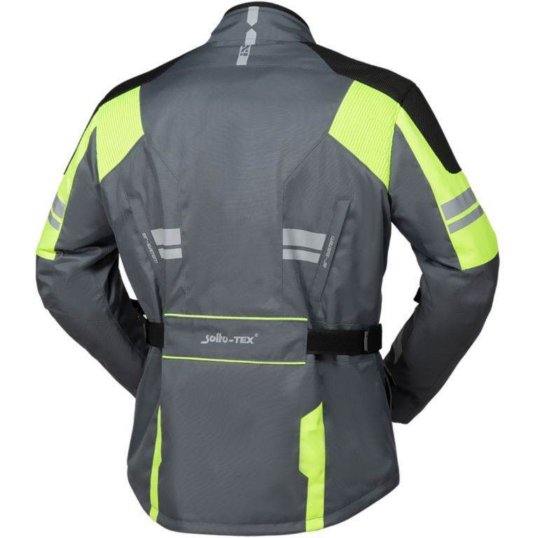 Motoristična jakna iXS Tour Blade-ST 2.0, siva/rumena
