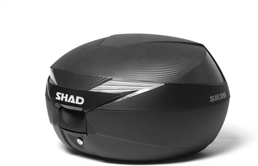 Moto kovček SHAD SH39 »SECURE LOCK« (39 L), črn/karbon