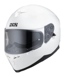 Motoristična čelada iXS 1100 1.0, bela