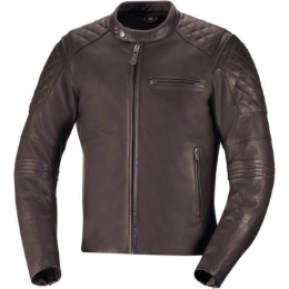 Usnjena motoristična jakna iXS Classic ELIOTT, rjava