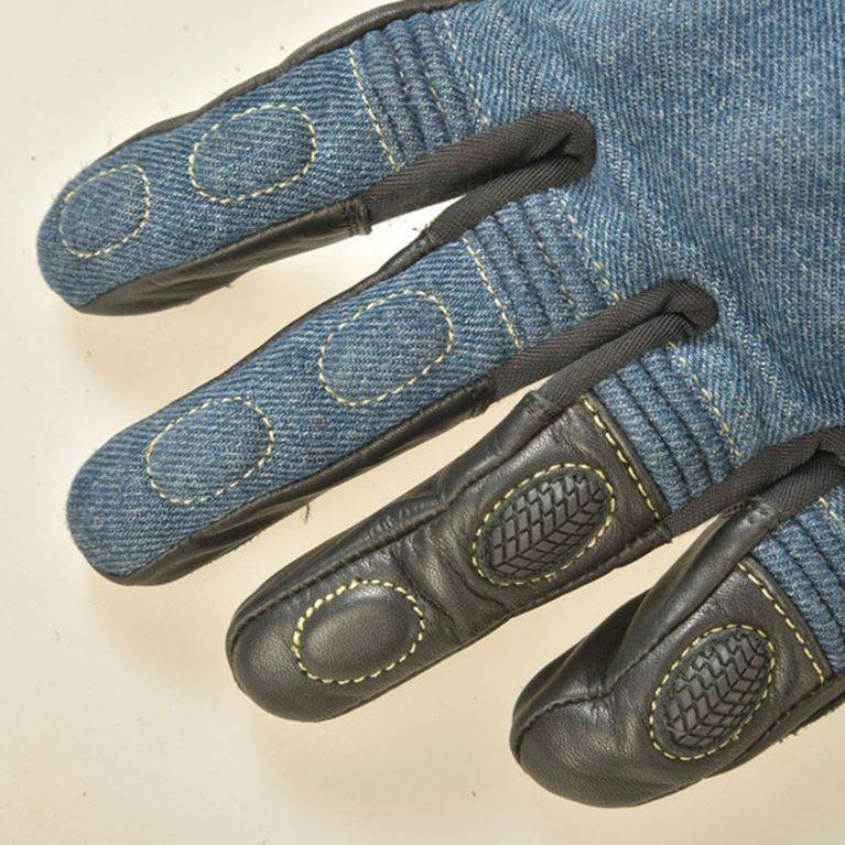 Ženske motoristične rokavice Trilobite PARADO 1840, modre