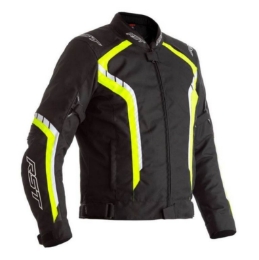 Športna motoristična jakna RST Axis, črna/rumena