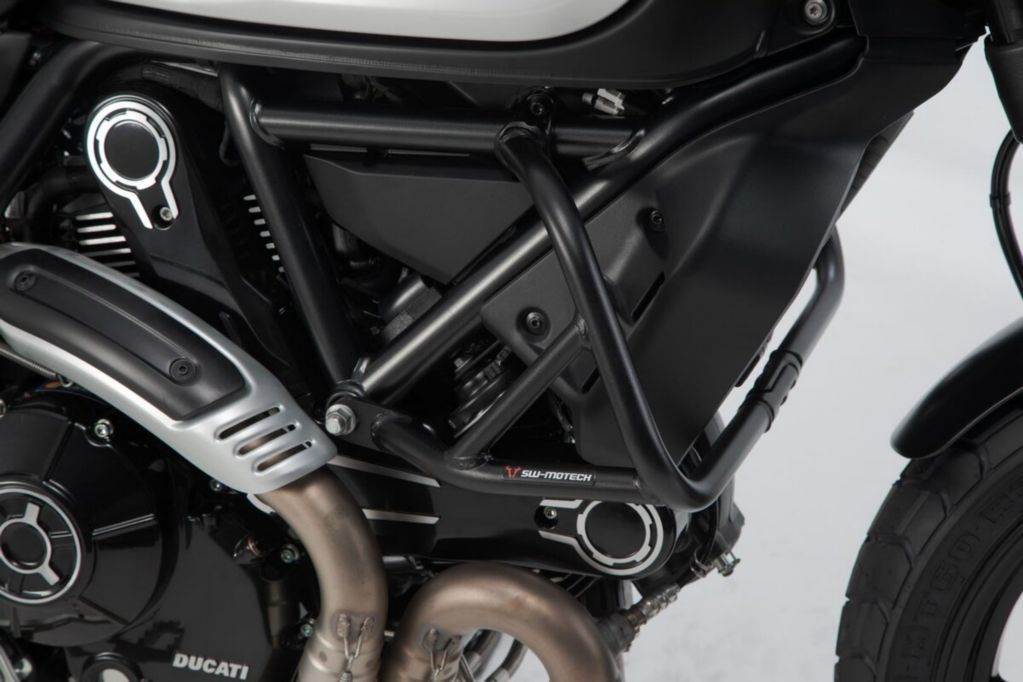 Cevna zaščita motorja SW-Motech - Ducati Scrambler 800 (vsi modeli), črna