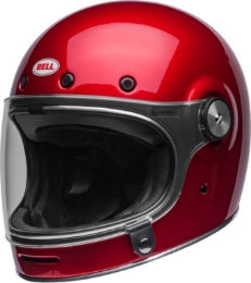 Retro motoristična čelada BELL Bullitt Candy Red