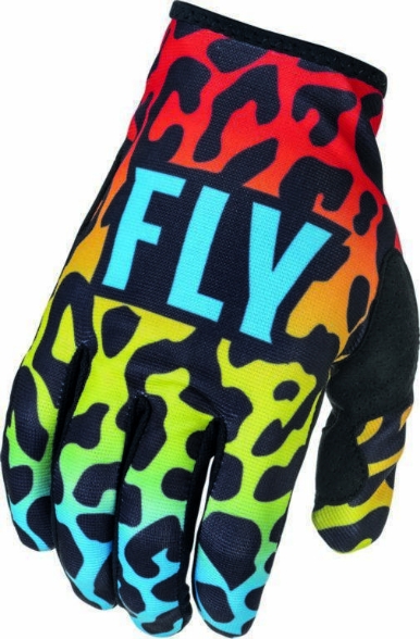 Motocross rokavice FLY MX Lite, modre/rdeče/rumene