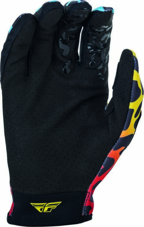 Motocross rokavice FLY MX Lite, modre/rdeče/rumene