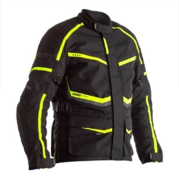Motoristična adventure jakna RST Maverick, črna/rumena