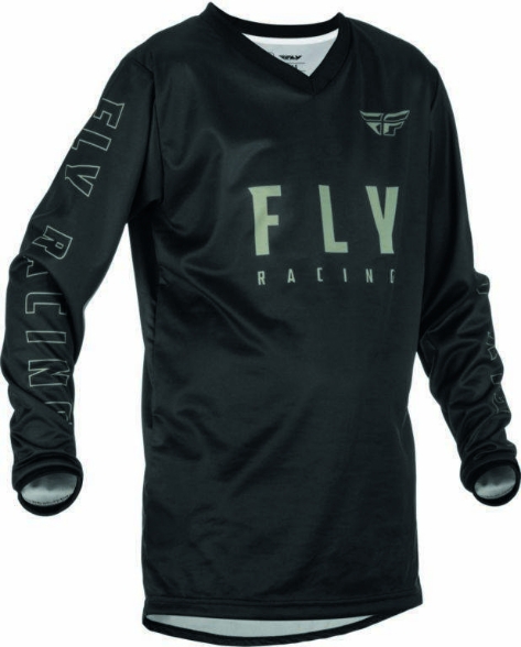 Otroška motocross majica/dres FLY MX F-16, črna/siva