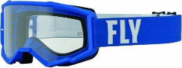 Otroška motocross očala FLY MX Focus, modra/bela