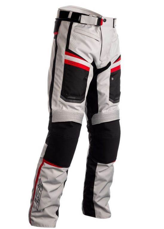 Adventure motoristične hlače RST Maverick, črne/bele/rdeče