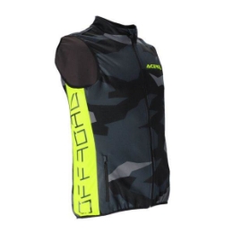 Slika Motoristički prsluk ACERBIS Softshell X-Wind, crn/žut