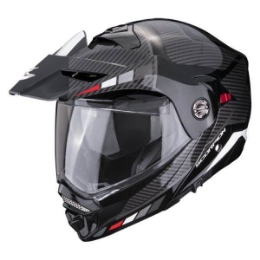 Slika Enduro flip up kaciga Scorpion ADX-2 Camino, crna/srebrna