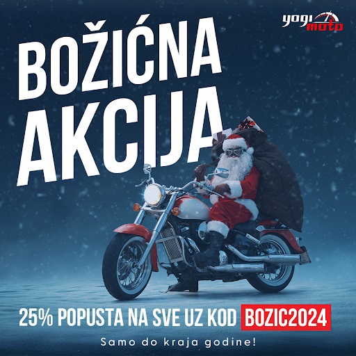 božićna akcija motorističke opreme